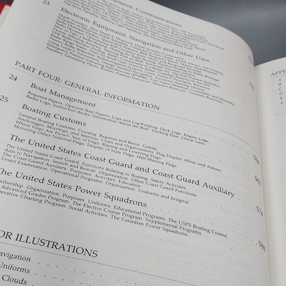 Sailing Chapman Piloting & Seamanship Hardback & Slipcase Presentation Book Vint - Picture 9 of 16